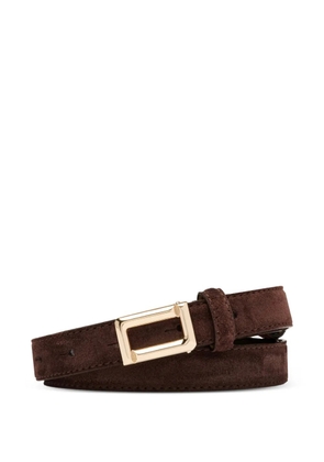 Lancel Angele adjustable buckle belt - Brown