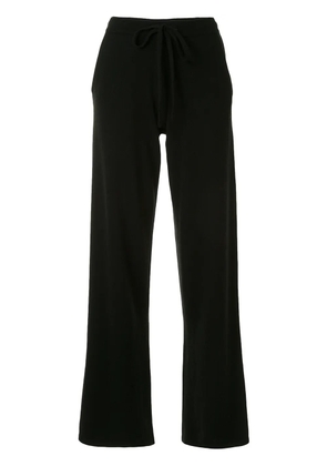 Chinti & Parker wide leg track pants - Black