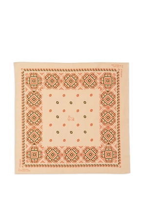 Fortela Ikara-printed cotton bandana - Neutrals
