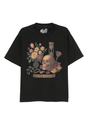 Melt graphic-print T-shirt - Grey