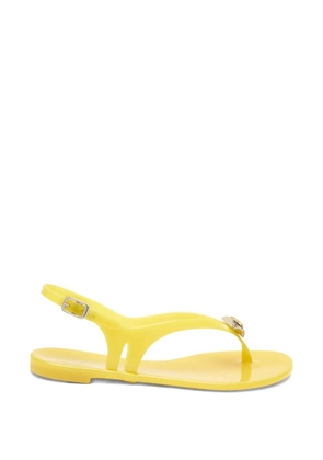 Casadei Jelly slingback sandals - Yellow