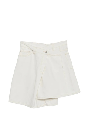 JNBY cotton denim shorts - White