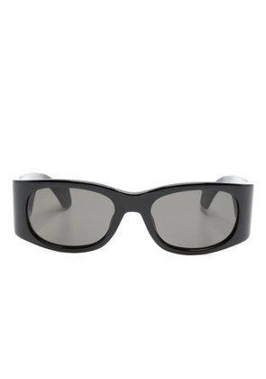 Ambush Eyewear logo-print oval-frame sunglasses - Black
