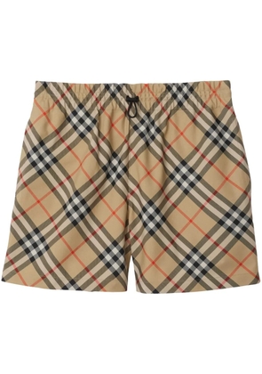 Burberry Vintage Check-pattern shorts - Neutrals