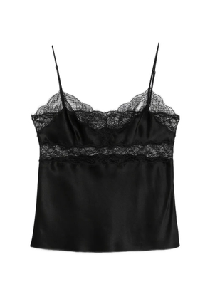Nili Lotan Felicie lace-detail top - Black