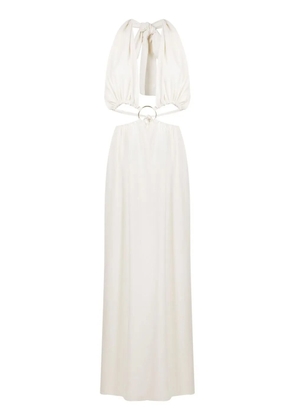 Olympiah cut-out maxi dress - White