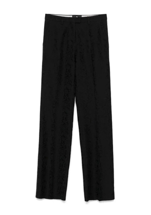 ETRO paisley-jacquard trousers - Black