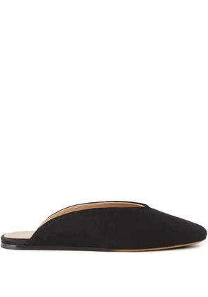 Le Monde Beryl almond-toe mules - Black