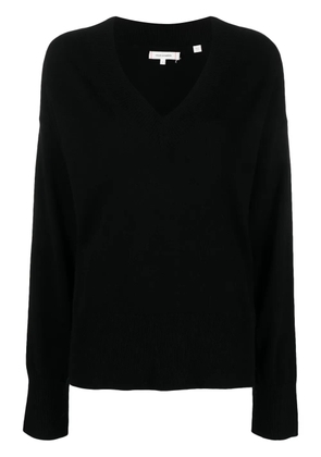 Chinti & Parker V-neck knitted jumper - Black