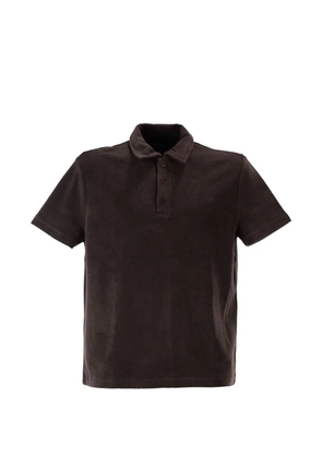 A.P.C. terry polo shirt - Brown