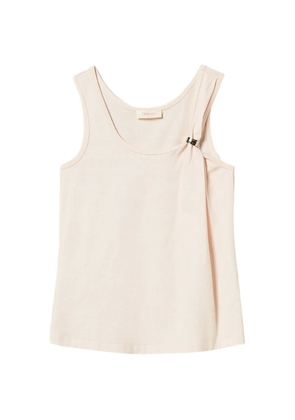 TWINSET clip tank top - Neutrals