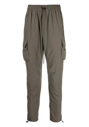 Represent drawstring-waistband track pants - Green