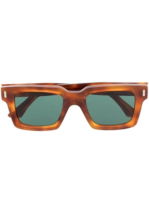 Cutler & Gross 1386 square frame sunglasses - Brown