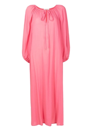 Lenny Niemeyer long-sleeve midi dress - Pink