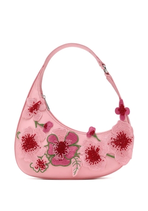 JW Pei floral-embellished shoulder bag - Pink