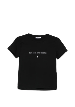 Patrizia Pepe statement T-shirt - Black