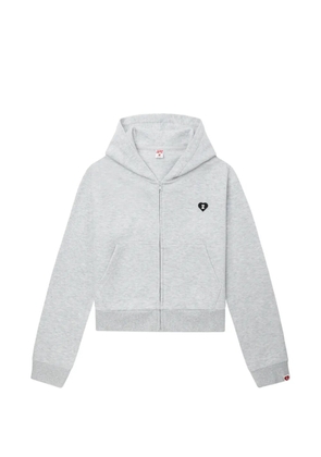 A BATHING APE® hooded zip sweater - Grey