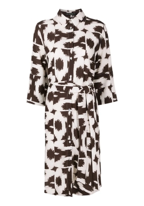 Lenny Niemeyer Puglia graphic-print shirtdress - Black