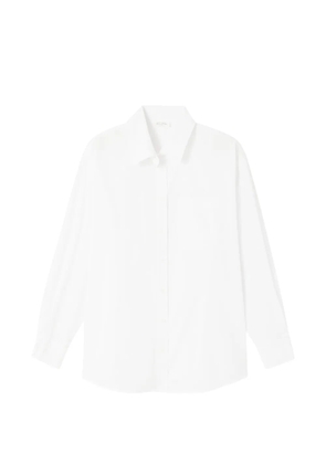 American Vintage chest-pocket buttoned shirt - White