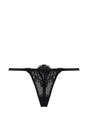 DSQUARED2 lace thong - Black
