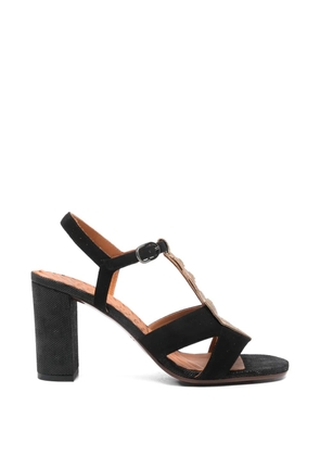 Chie Mihara Balia leaf-detail sandals - Black