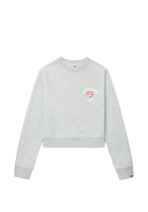 A BATHING APE® logo crew-neck sweater - Grey