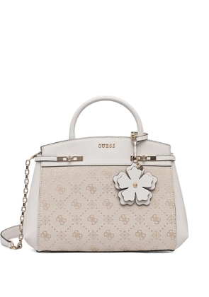 GUESS USA Melinda flower-charm tote bag - Grey