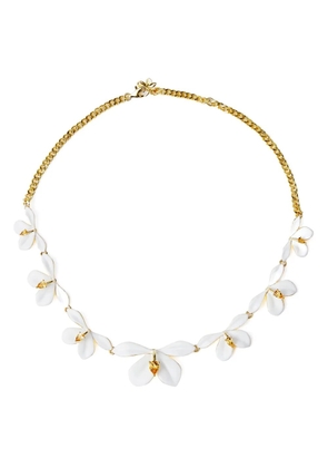 Shanghai Tang Ginger Flower chain necklace - Gold