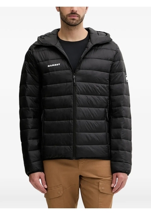 Mammut Crag IN zip-up hooded quilted jacket - Black