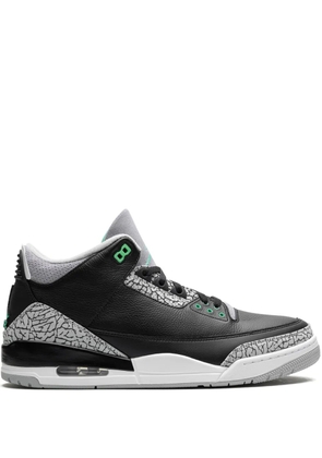 Jordan Air Jordan 3 Retro 'Green Glow' sneakers - Black