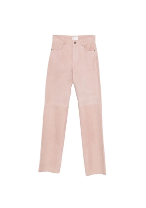 Haikure suede trousers - Pink