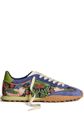 Hoff Bridge Morris floral-print sneakers - Blue