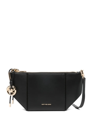 Michael Michael Kors Jordi logo-charm cross body bag - Black