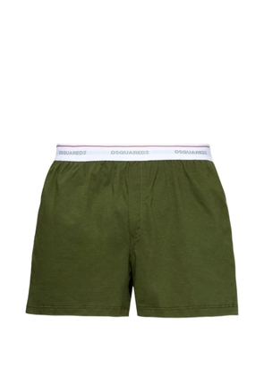DSQUARED2 logo-waistband boxers - Green