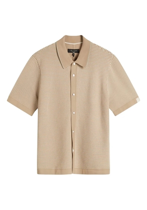 rag & bone button short-sleeve shirt - Neutrals