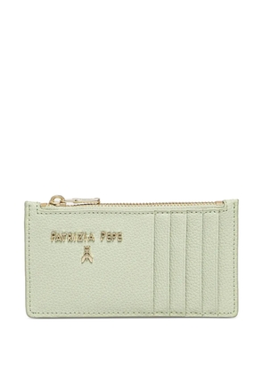 Patrizia Pepe logo-plaque wallet - Green