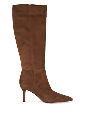 Veronica Beard Lisa pointed boots - Brown