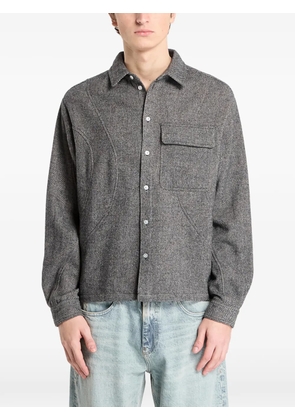 dime chest-pocket shirt - Grey