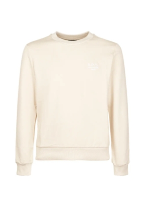 A.P.C. logo sweatshirt - Neutrals