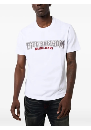 True Religion embroidered cotton T-shirt - White