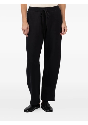 Arlo Mott drawstring cotton trousers - Black
