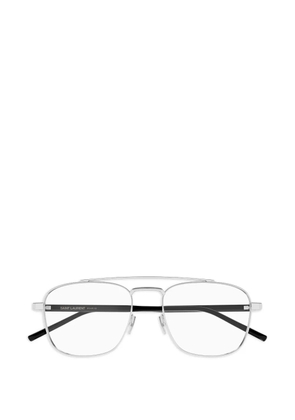 Saint Laurent Eyewear silver-tone glasses