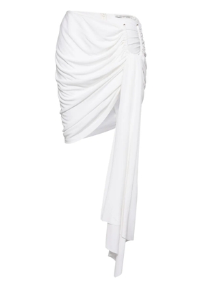 Christopher Esber Arced Palm mini skirt - White