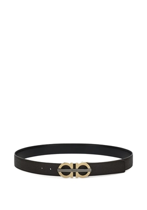 Ferragamo reversible Gancini buckle belt - Black
