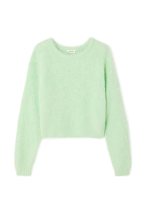 American Vintage crew-neck long-sleeve sweater - Green