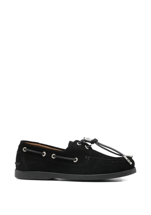 Toga Pulla embellished boat shoes - Black