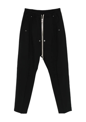 Rick Owens BELA drawstring button trousers - Black