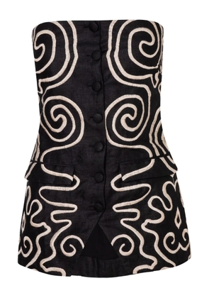 Cala de la Cruz Noah vest - Black