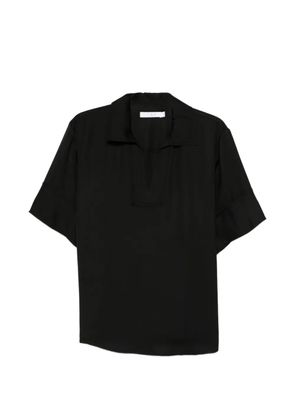 IRO V-neck short-sleeve top - Black