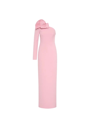 Rebecca Vallance Evolet pleated one-shoulder dress - Pink